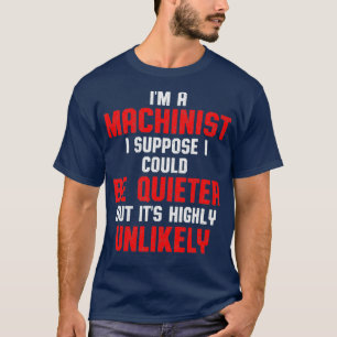 Maschinenbediener mit Ruhigstellung T-Shirt