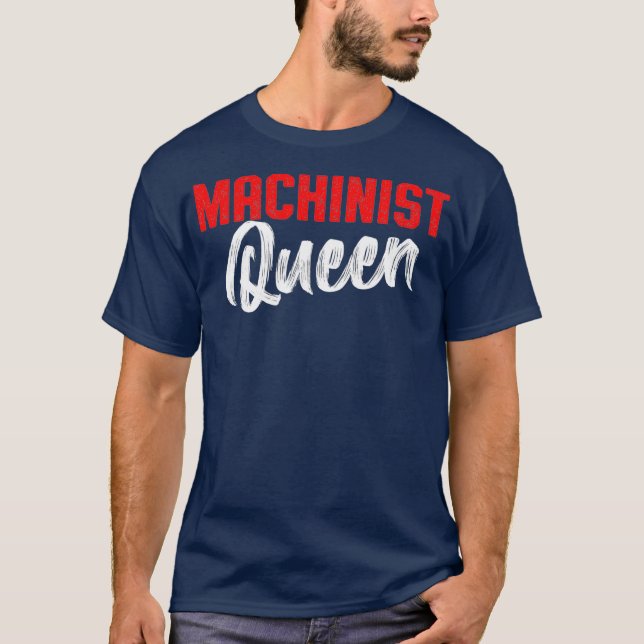 Maschinenbediener T-Shirt (Vorderseite)