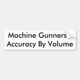 Maschinengänge - Genauigkeit nach Volumen Autoaufkleber