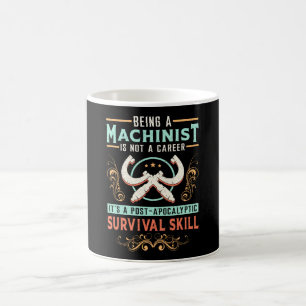 Maschinengeschenkidee für CNC-Maschinen Kaffeetasse