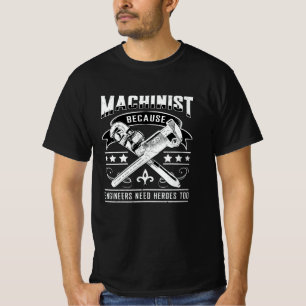 Maschinengeschenkidee für CNC-Maschinen T-Shirt