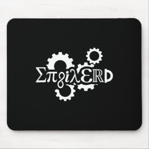 Maschinengestänge des Pi Day Enginerd Engineer Mousepad