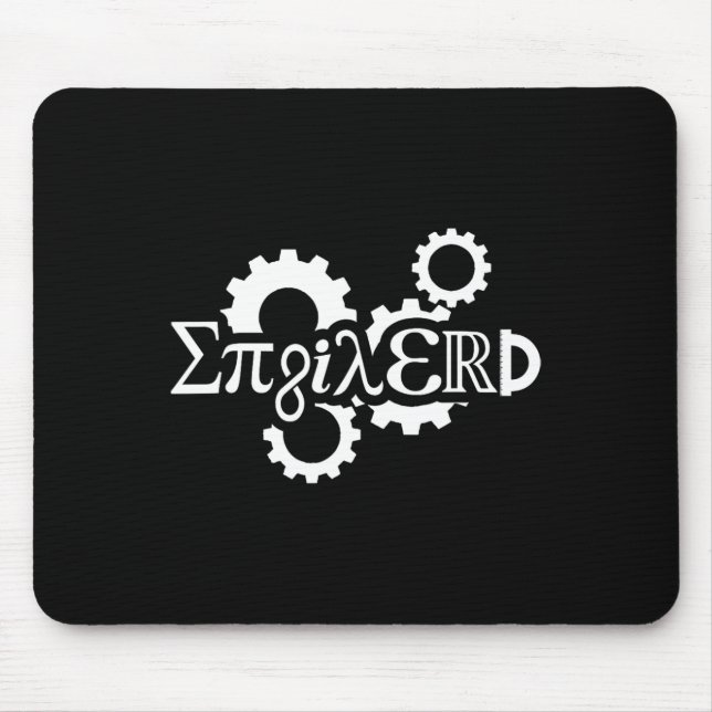 Maschinengestänge des Pi Day Enginerd Engineer Mousepad (Vorne)