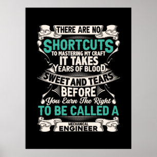 Maschineningenieur Poster