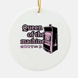 Maschinenkönigin Keramikornament