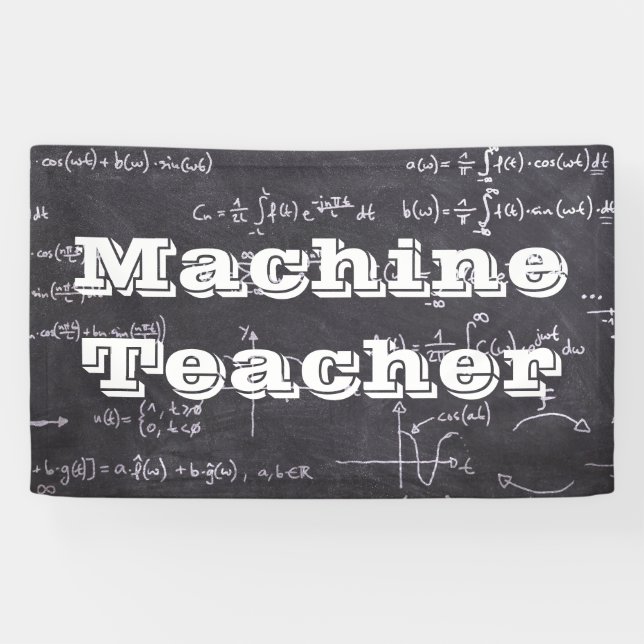 Maschinenlehrer Banner (Horizontal)