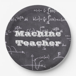 Maschinenlehrer Pappteller