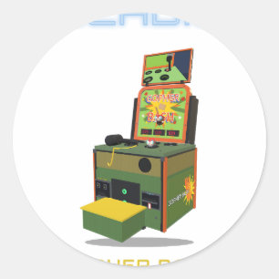 Maschinenreihe: Gopher Bash Sticker