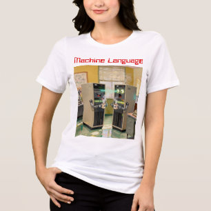 „Maschinensprache“ - Humorvolle Technologie        Tri-Blend Shirt