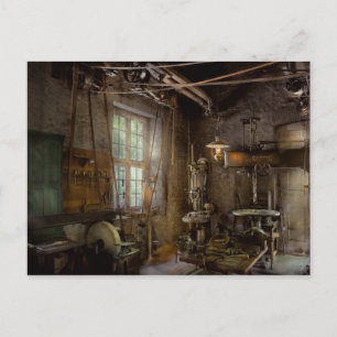 Maschinist - Industrielle Revolution Postkarte