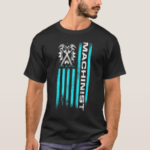 Maschinist Maschinenbediener Zerspanung 12 T-Shirt