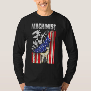 Maschinist Maschinenbediener Zerspanung 40 T-Shirt