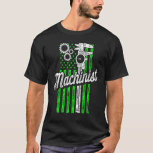 Maschinist Maschinenbediener Zerspanung 89 T-Shirt