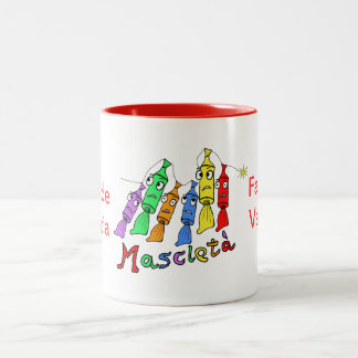 mascletà zweifarbige tasse