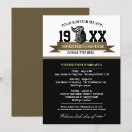 Mascot Banner Class Wiedersehen Einladungen