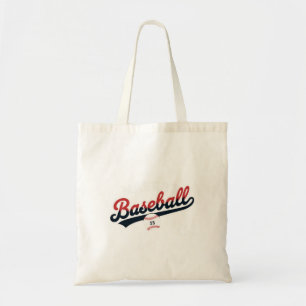 Mascot Baseball Retro-Logo Tragetasche
