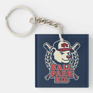 Mascotte de l'ours de baseball Ball Park Kid