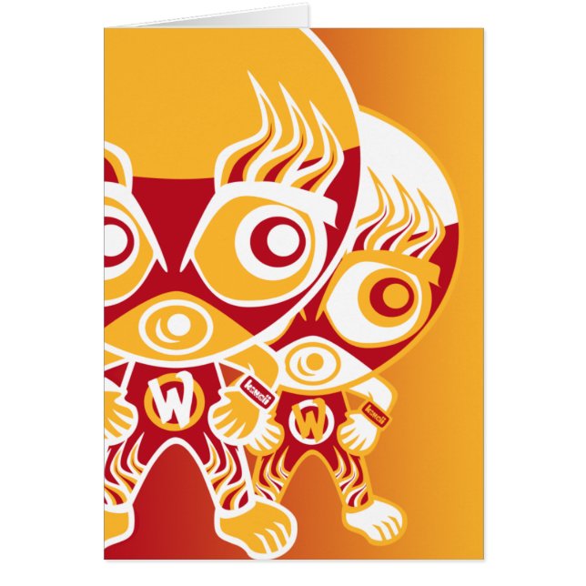 Mascotte de lutteur (Devant)