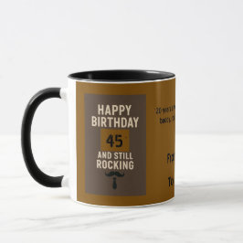 Masculine Birthday Gift  Tasse