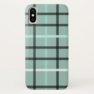 Masculine Blue and Gray Kariert iPhone / iPad Gehä Case-Mate iPhone Hülle