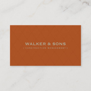 MASCULINE BUSINESS CARD :: schlicht smart 2 Visitenkarte