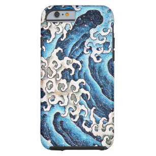 Masculine Wave von Hokusai Tough iPhone 6 Hülle