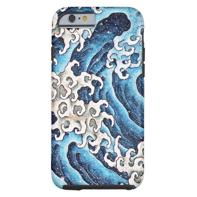Masculine Wave von Hokusai Case-Mate iPhone Hülle (Rückseite)