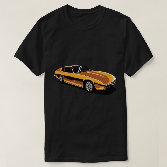 Maserati Ghibli 1970 T-Shirt (Design vorne)
