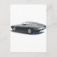Maserati Ghibli Classic Zeichnend