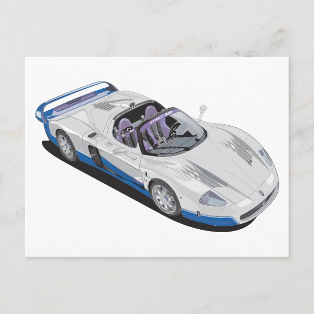Maserati MC12 Postkarte (Vorderseite)