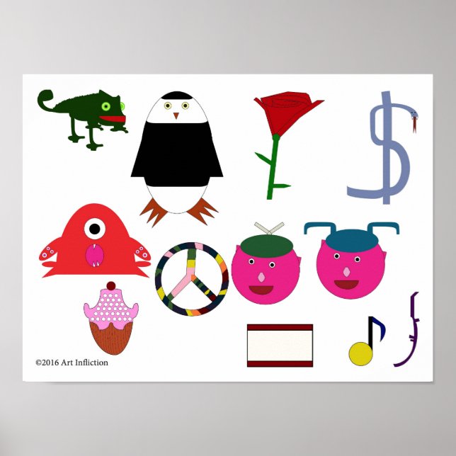 Mash Art, Band 1 Poster (Vorne)