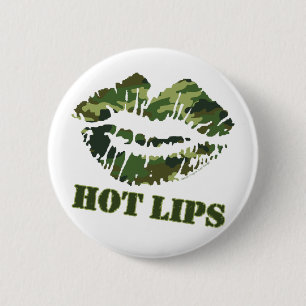 MASH Hot Lips Button