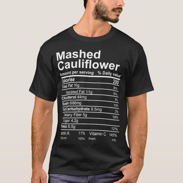 Mashed Cauliflower T-Shirt (Vorderseite)