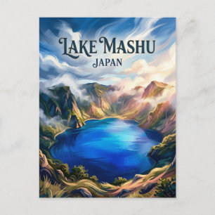 Mashūsee Japan Postkarte