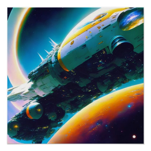 Masive spaceship poster (Vorderseite)
