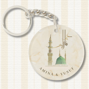 Masjid An-Nabawi Nikah Favor Hochzeitsgeschenk Schlüsselanhänger