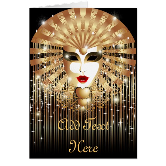 Mask de la Fête du Venice Carnival (Devant)