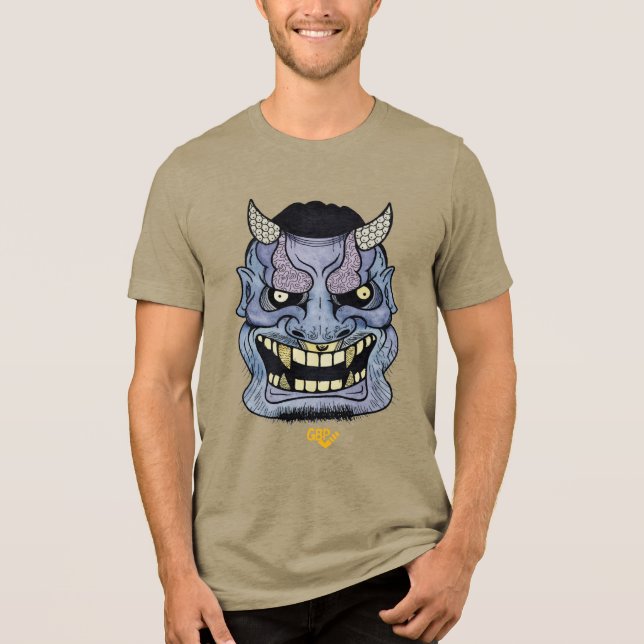 Mask Of Glenn IV Tri-Blend Shirt (Vorderseite)
