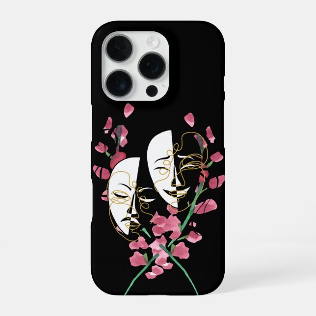 Mask phone case  iPhone 16 pro hülle (Rückseite)