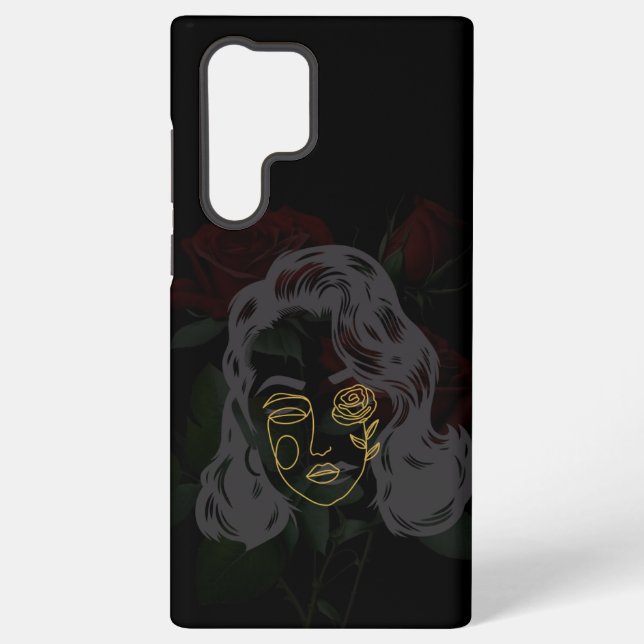 Mask phone case samsung galaxy hülle (Rückseite)