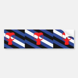 Mask Pride-Flagge Autoaufkleber