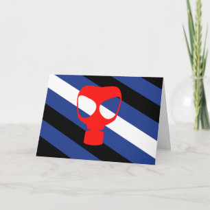 Mask Pride-Flagge Karte
