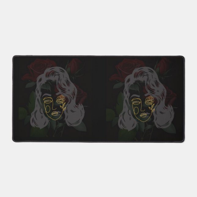 Mask  schreibtischunterlage (Vorderseite)