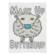 Mask up Butterball