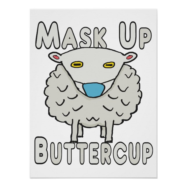 Mask up Butterball Poster (Vorderseite)