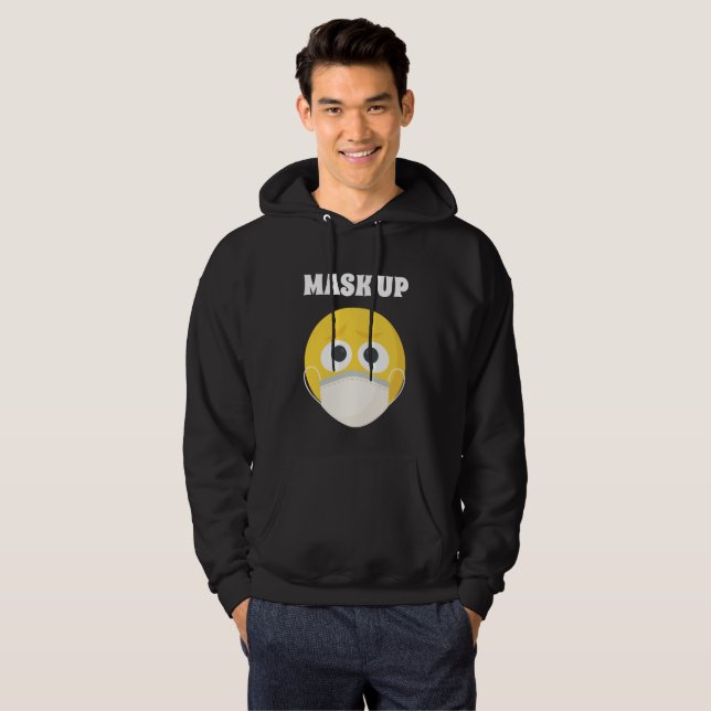 Mask Up Hoodie (Vorne ganz)