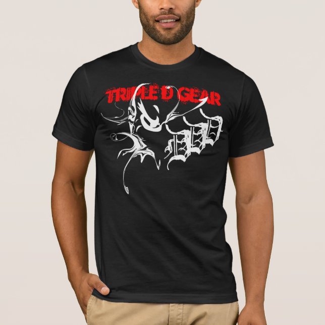maskDDD, dreifacher d-Gang T-Shirt (Vorderseite)