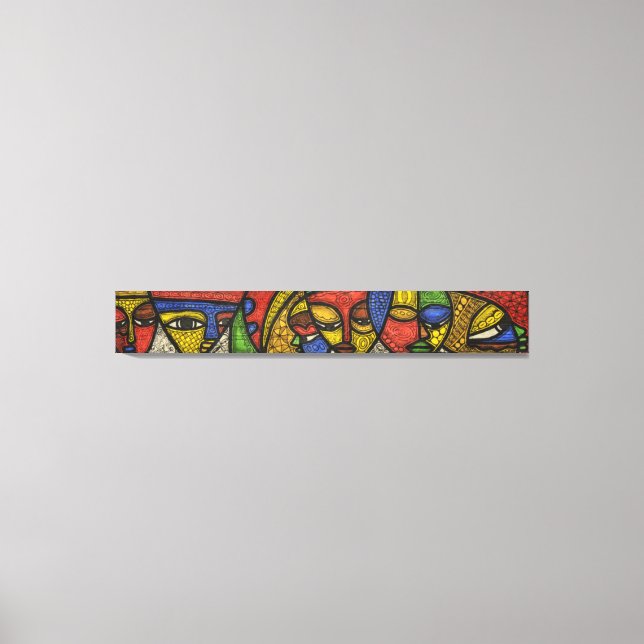 Maske 2 leinwanddruck (Vorderseite)