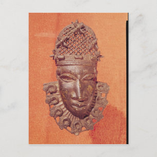 Maske, Benin Postkarte