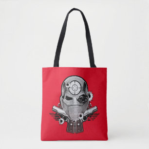 Maske der Selbstmord-Gruppen-  Deadshot u. Tasche